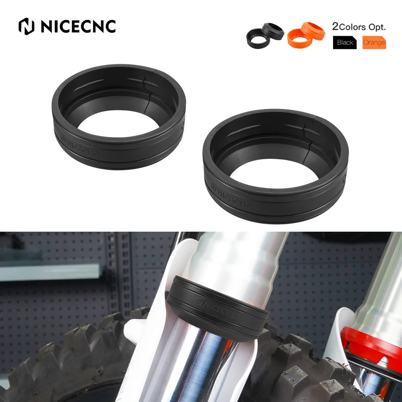 

NICECNC For Husqvarna TE300 TE TX TC FC FX FE 2014-2024 Husaberg TE 125-570 2003-2014 Sherco 300 250 Front Fork Mud Scraper Kit