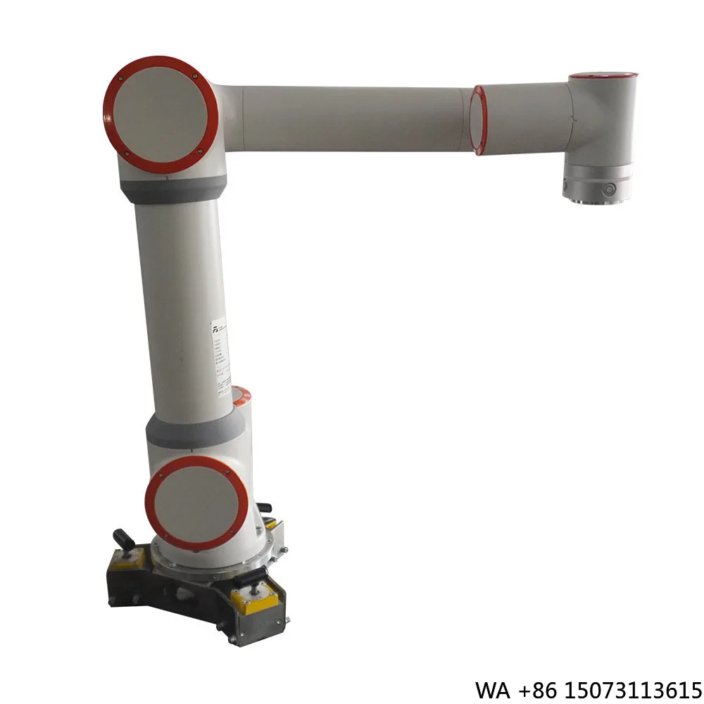 6-osiowy robot kolaboracyjny z spawarką i palnikiem spawalniczym - robot przemysłowy do spawania metodą MIG MAG TIG