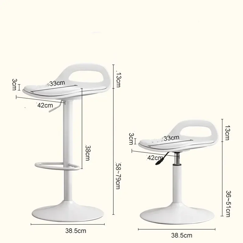 Support Protector Bar Chairs Metalic Premium Minimalist Beauty Chairs Luxury Breakfast Sillas Para Comedor Nordic Furniture