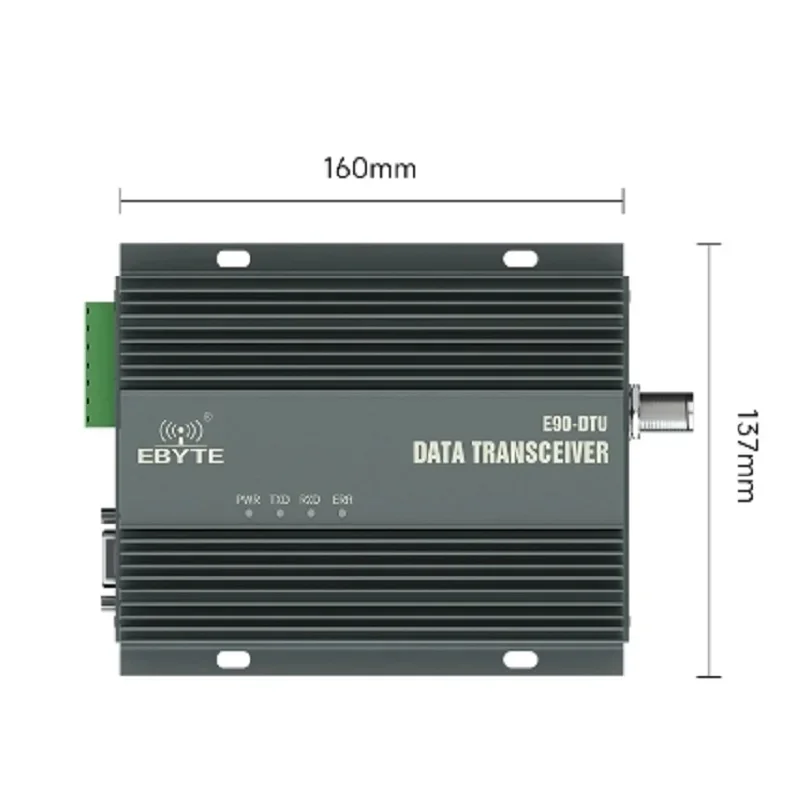 Módem Lora de transmisión de datos inalámbrica, dispositivo de alta potencia de 433MHz, 470MHz, ZJ E90-DTU(400SL47), larga distancia, 70KM, 50W,