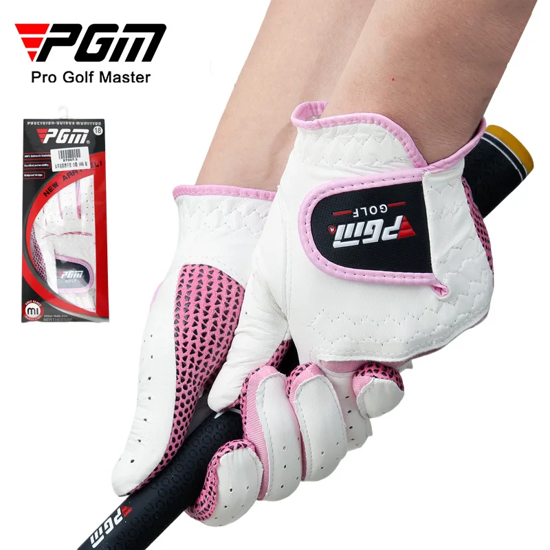 PGM Golf gloves A pair of small sheepskin women\'s gloves wear resistant non-slip manufacturers direct golf gloves