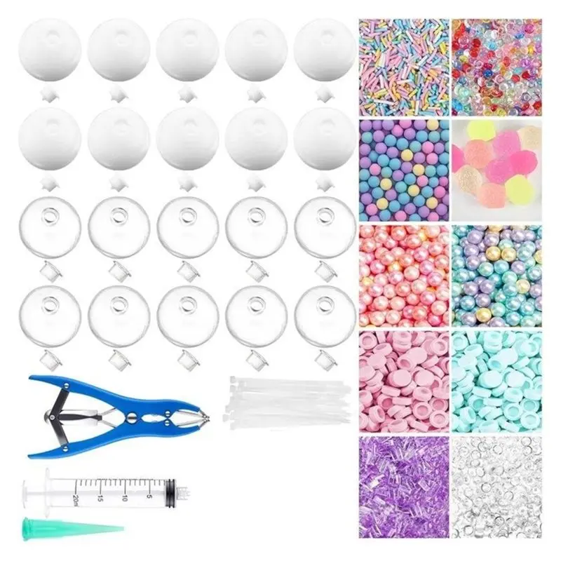 diy-squishy-stress-ball-making-kit-blank-skins-with-tool-make-your-own-transparent-fidget-pressure-balls-for-adults