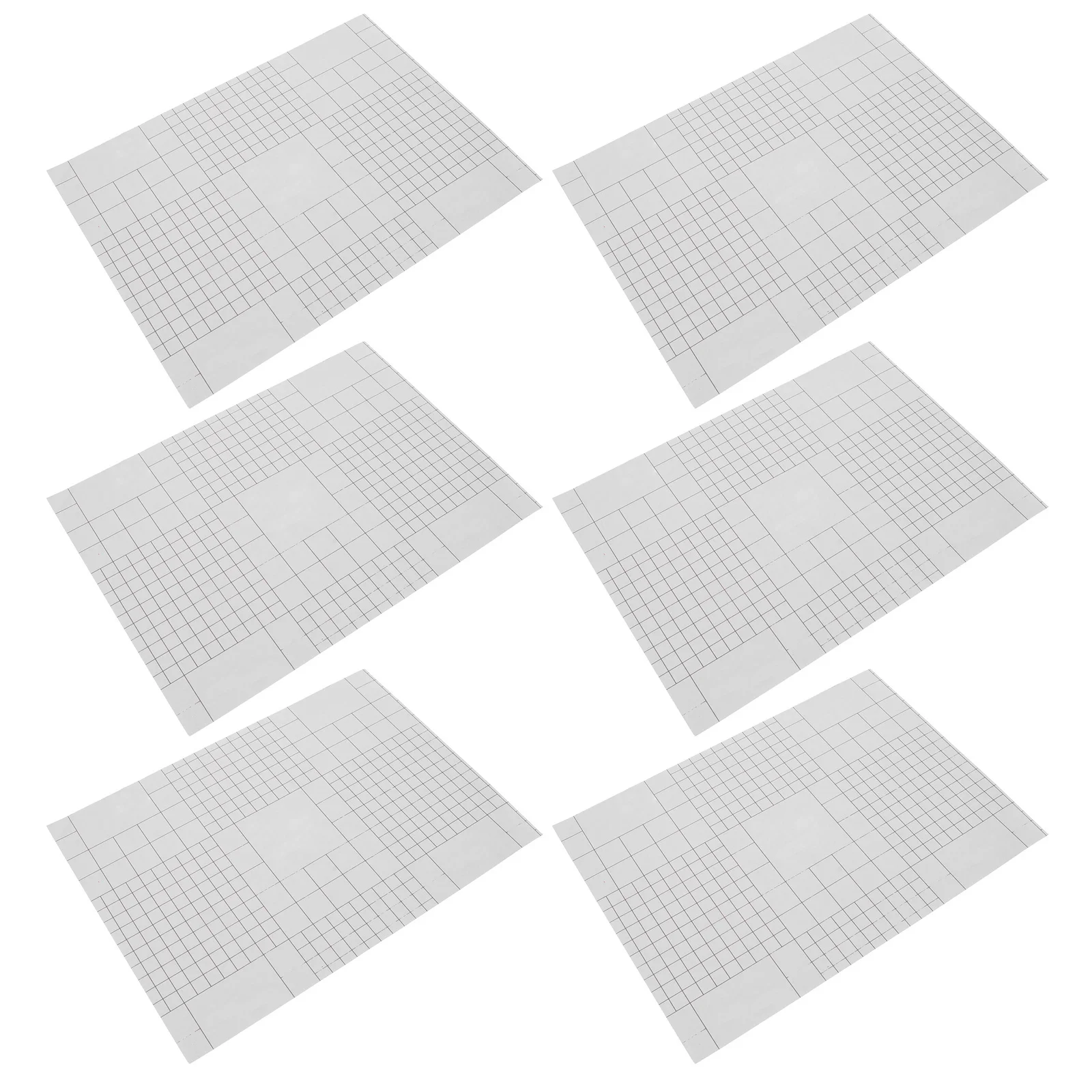 

6pcs Flower Pressing Laminate Sheets Refill Replacement Diy Pressed Flowers Waterproof A4 Laminating Film Durable Floral