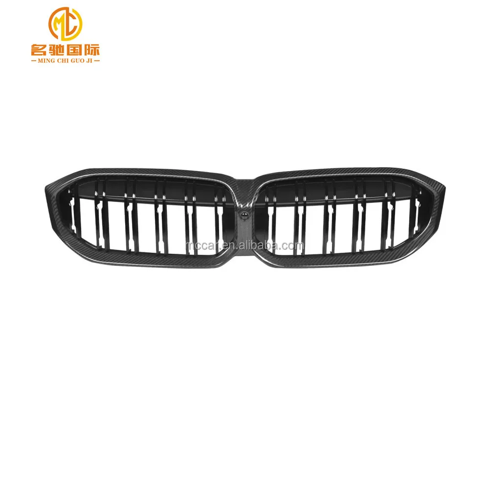 Dry carbon material G20 carbon fiber grill for BMW 3 series M320I G20 LCI grill