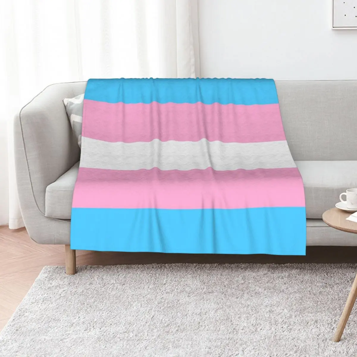 trans Throw Blanket Extra Large Throw Bed Beautifuls Bed Fashionable Softest cosplay anime Blankets