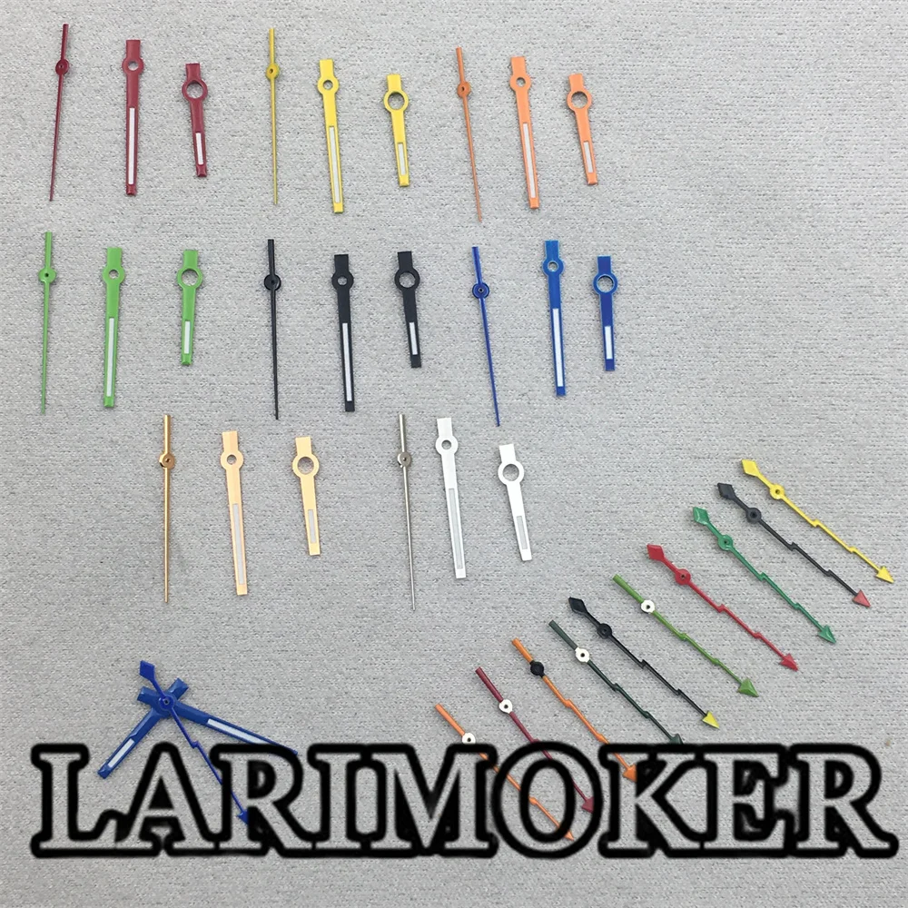 

LARIMOKER зеленые светящиеся стрелки для часов NH35 NH36 ETA2824 2836 Miyota8215 8205 DG2813 3804 PT5000 движение