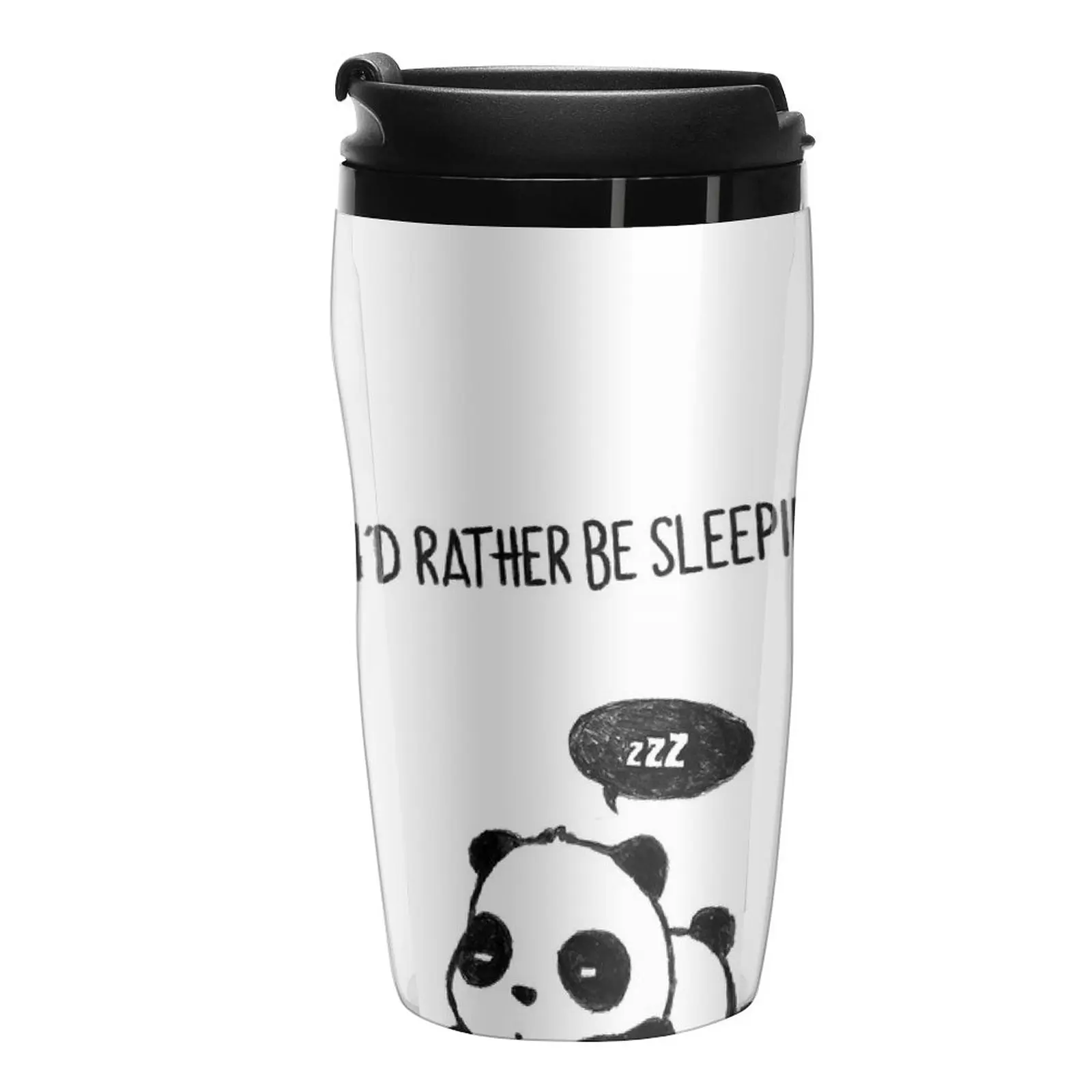 

New I'd rather be sleeping Travel Coffee Mug Coffee Cup Set Cute And Different Cups Espresso Coffee Cup Espresso Cup