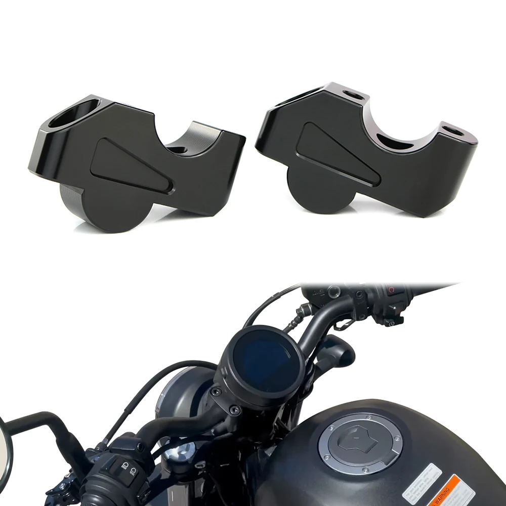 

Fit For Honda CMX300 Rebel 300/ABS CMX500 Rebel 500/ABS CMX1100 Rebel 1100 Motorcycle Handle Bar Riser Offset handlebar Riser