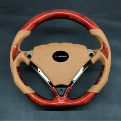 Real Carbon Steering Wheel for Porsche Cayenne 2003 2004 2005 2006 2007 2008 2009 2010 Car Accessories Steering Wheel