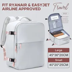 Borsa da cabina Likros smartphone 40x20x25 Easyjet 45x36x20 zaino da donna, zaini da viaggio per Laptop borsa da viaggio approvata dalla compagnia aerea