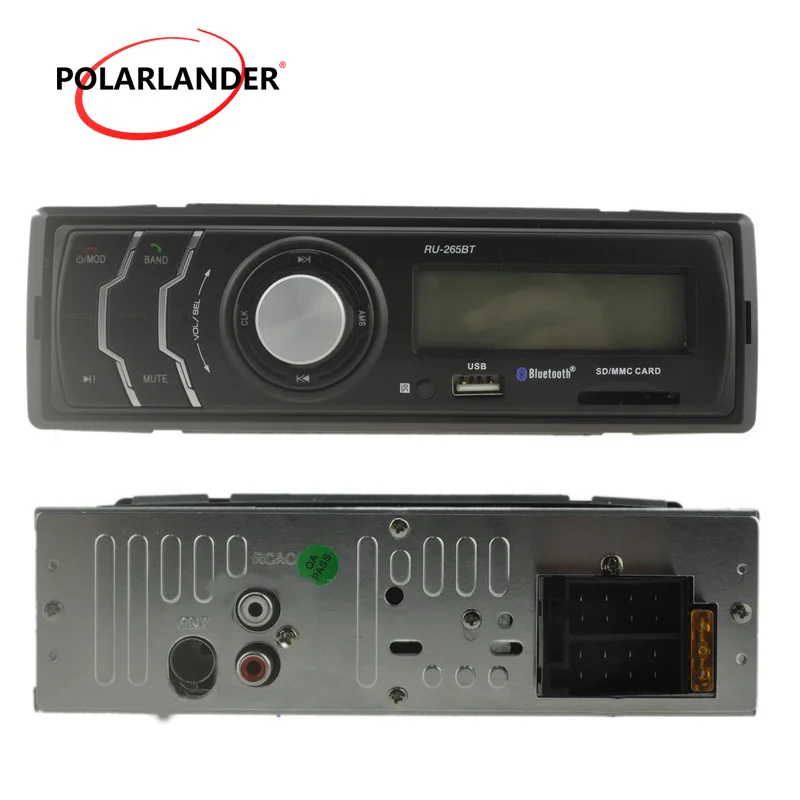 1 Din Car Radio Blu… - image