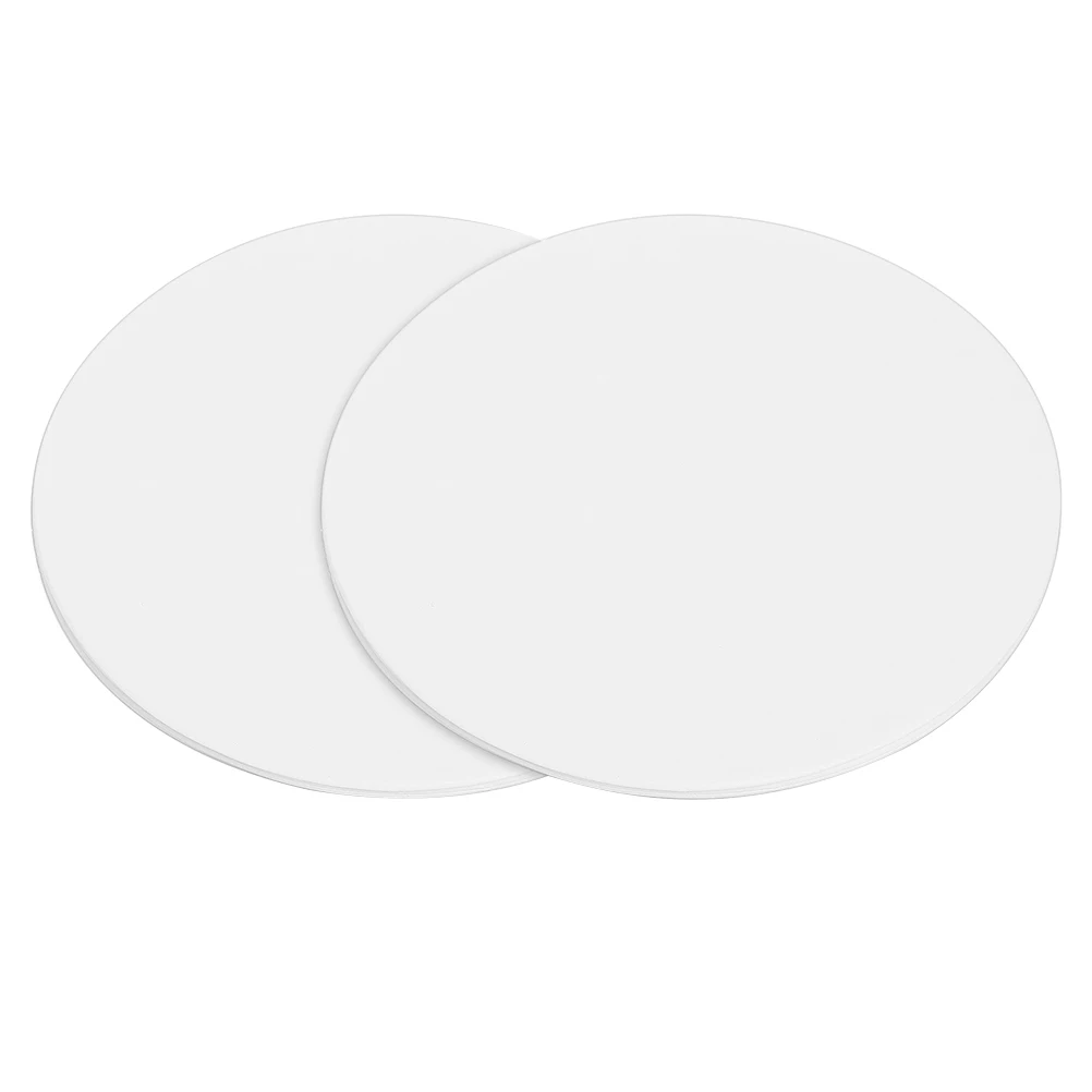 

Leak-Proof Sealing Sheets Wood Pulp Material Round Shape Disposable Beverage Sealers For Coffee Milk Tea Juice Durable