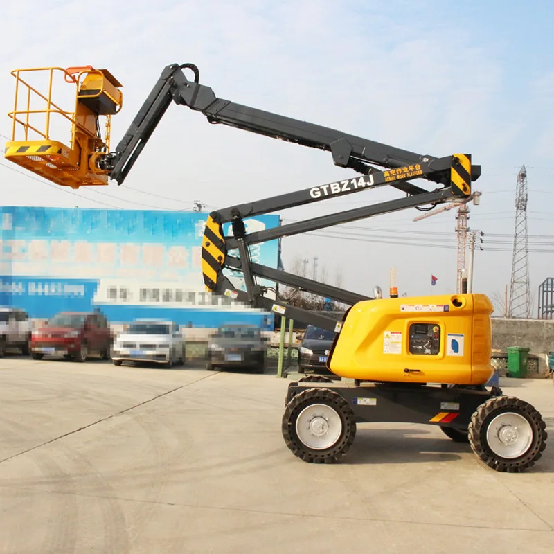 Crank Arm Lift, Advertising Project, 360 Degree Rotating Operation, Car Large Radius, Hydraulic Cloud Ladder, Lifting Platform,