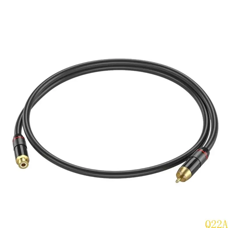 Q22A Sound Extension Cable Improved Break Resistance,for Home Theater, HiFi Connection, Subwoofer to Amplifiers Wire