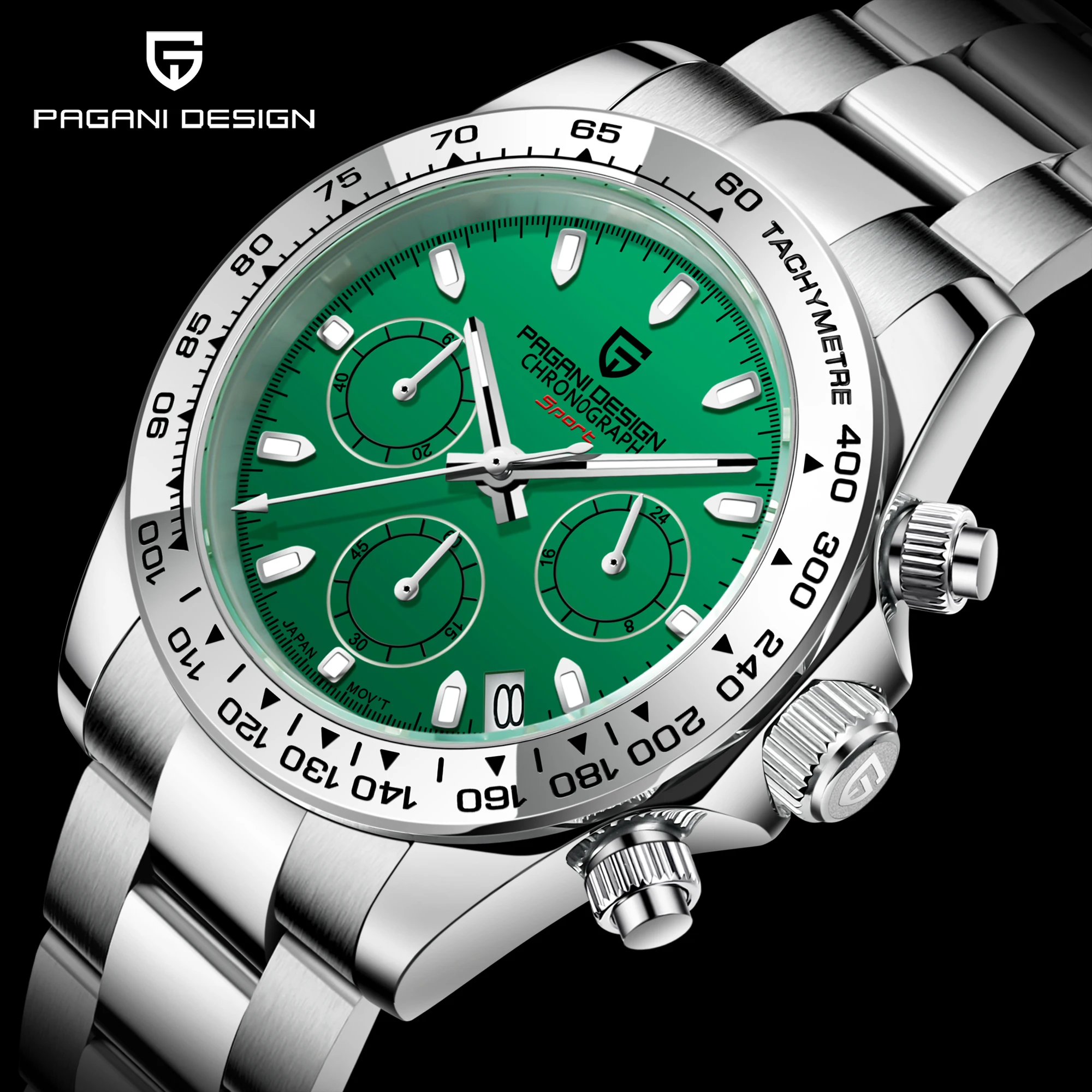 ساعة يد رجالية فاخرة من PAGANI - مراجعة Watches Not Smartwatch وسعره