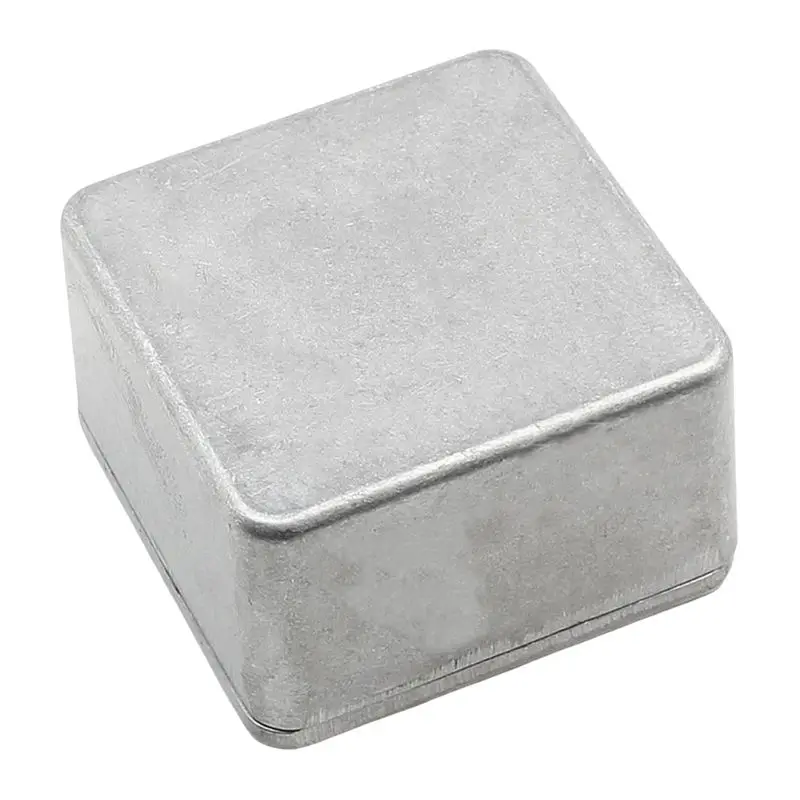 ABLB-10PCS 1590LB Guitar Effect Pedal Enclosure Diecast Metal Aluminum Stomp Box 1.99X1.99X1.22 Inches