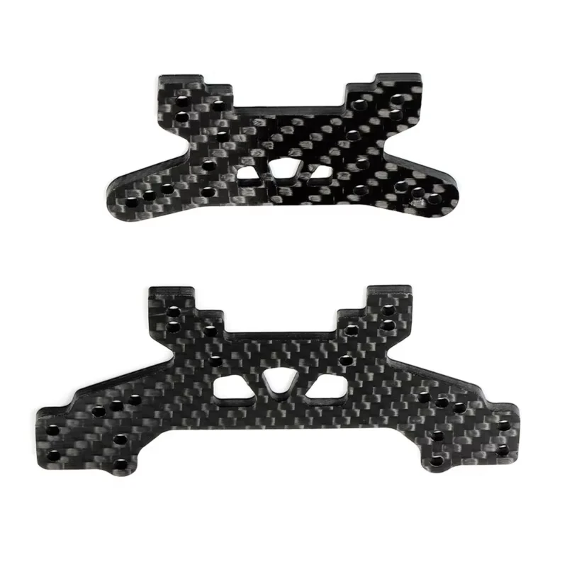 For HNR H9804 1/10 RC Car Accessories 3Mm Hydraulic Shock Tower Damper Stay Bracket Set Front& Rear