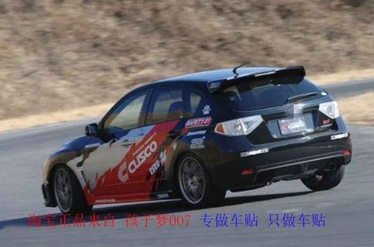 ملصقات سيارة لسوبارو امبريزا wrx sti تعديل الديكور الخارجي للجسم مخصصة فيلم ملصق رياضي عصري