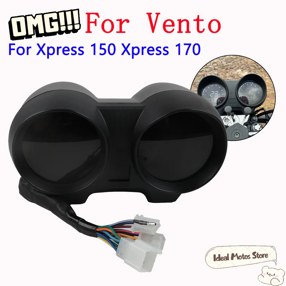 

For Vento Xpress 150 Xpress170 Motorcycle Instrument Cluster Digital Speedometer High Precision Odometer Multifunction Display