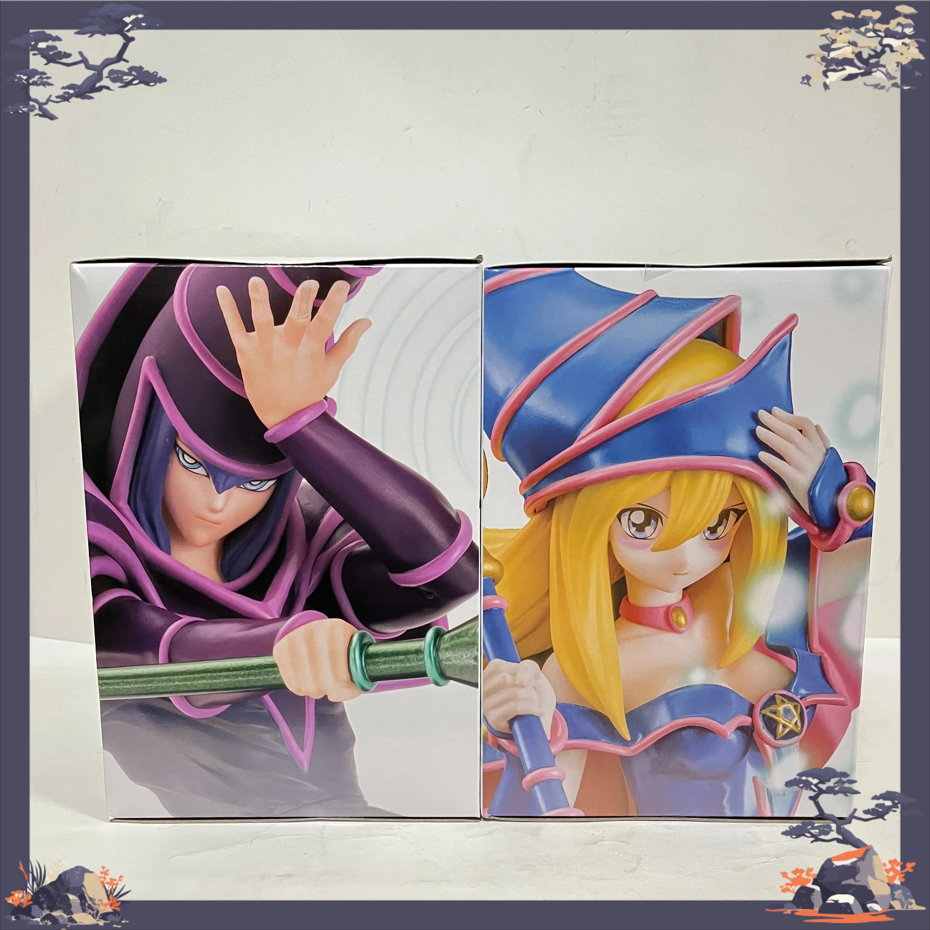 

Оригинальная фигурка KONAMI Dark Magician Girl Black Magician из аниме, игрушка из ПВХ, Yu-Gi-Oh! Официальная коллекционная фигурка-кукла для карточных игр в подарок