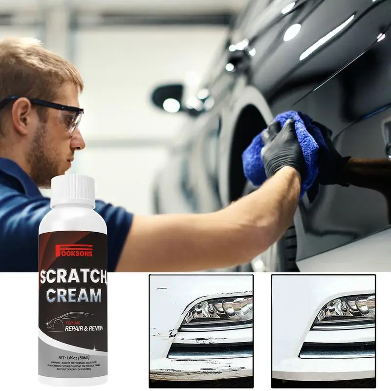 

Scratch Remover For Vehicles Car Paint Repair Scratch Remover Paste 50ml Long Lasting Car Paint Scratch Remover For Car Truck