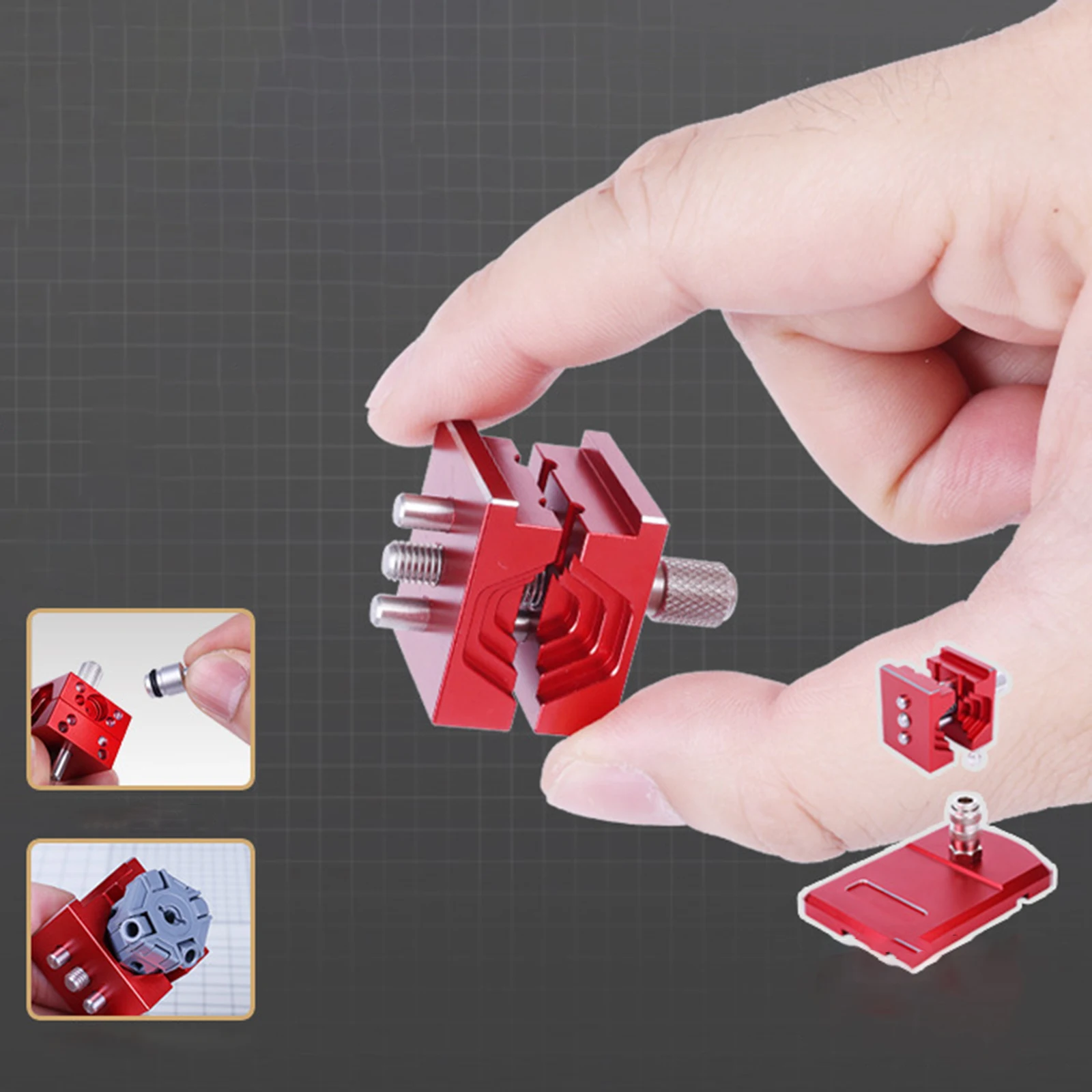 Mini ławeczka imadło, szczegółowe narzędzie do wykonania DIY Model narzędzia do polerowania, narzędzie do trzymania miniaturowego imadła