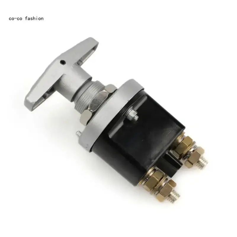 Multipurpose Power Disconnect Shutoff 12-24V Suitable for Car Trucks Yachts Featuring Long Lasting Metal Designs 517B