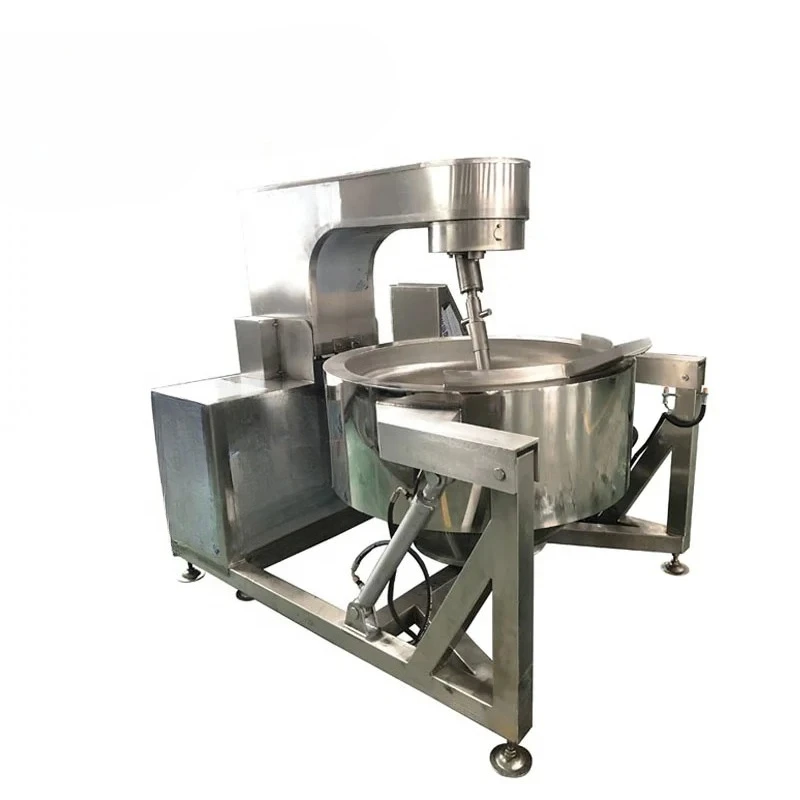 Automatic Multi‑Claw Stir‑Frying Machine, Central‑Kitchen Cooker for Chili Sauce, Bean Paste and Lotus‑Seed Paste