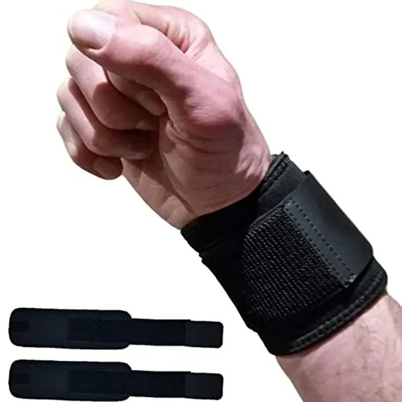 Adjustable Soft Wristbands Wrist Support Bracers For Gym Sports Wristband Carpal Protector Breathable Wrap Band Strap Safety