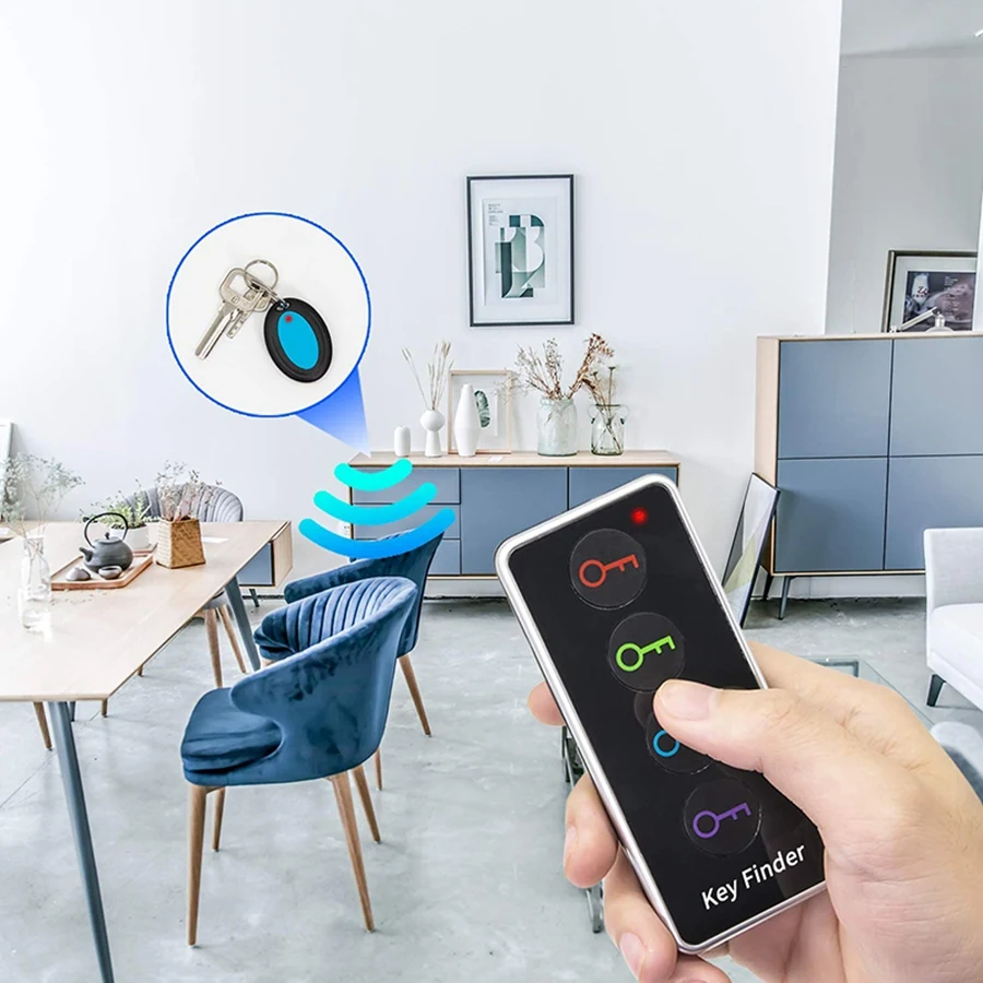 Y22A-Wireless Key Finder Alarm Reminder Tracker Remote Finder Smart Activity Tracke For Pet Remote Control Tracking Tracker