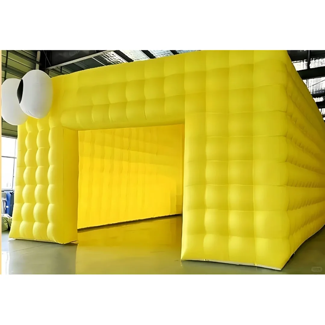 Giant Inflatable Tent Air Blow Custom Nightclub Outdoor Spacious Cabin Tent Garden Party Props