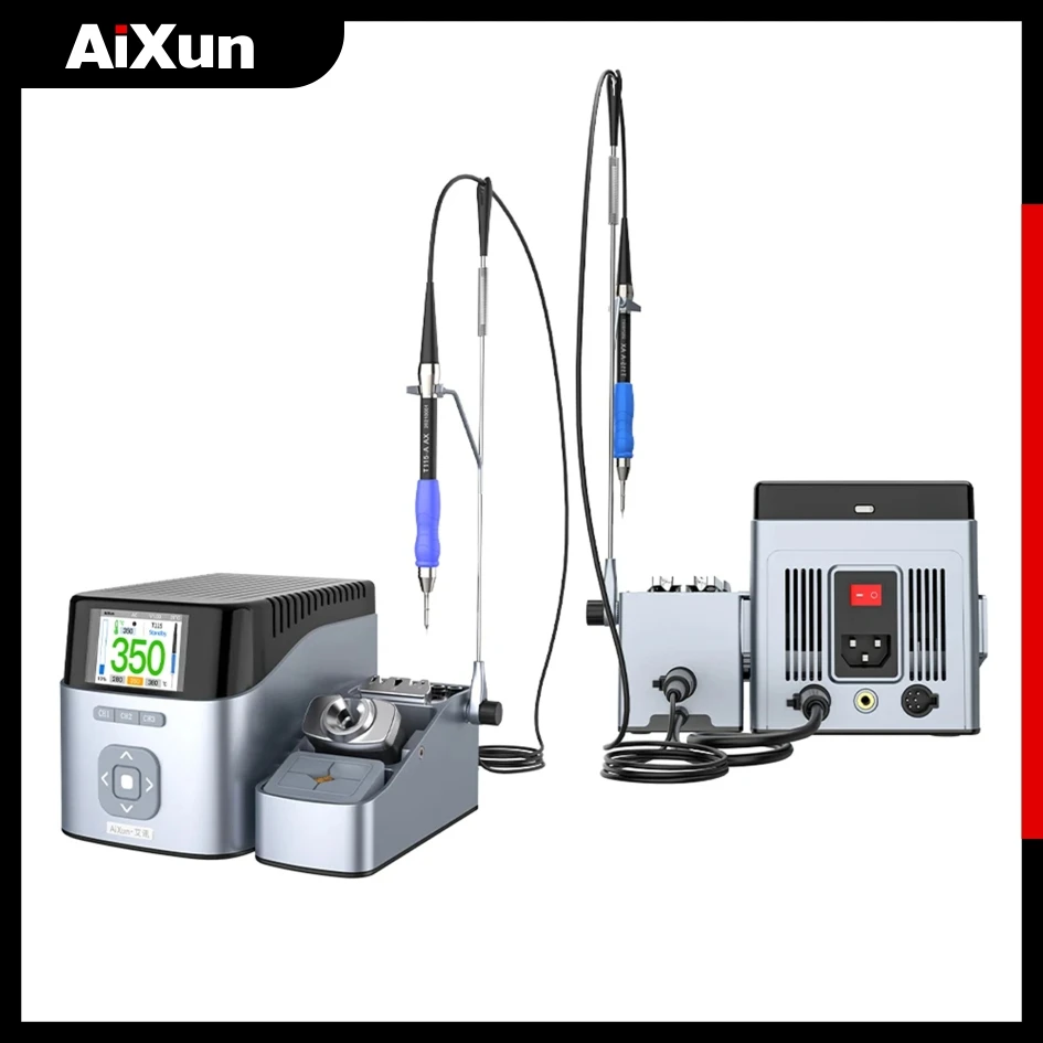 

RR AIXUN T405 Soldering Station Phone Repair Machine Electric Solder Iron Tool With Handle soldering Pen