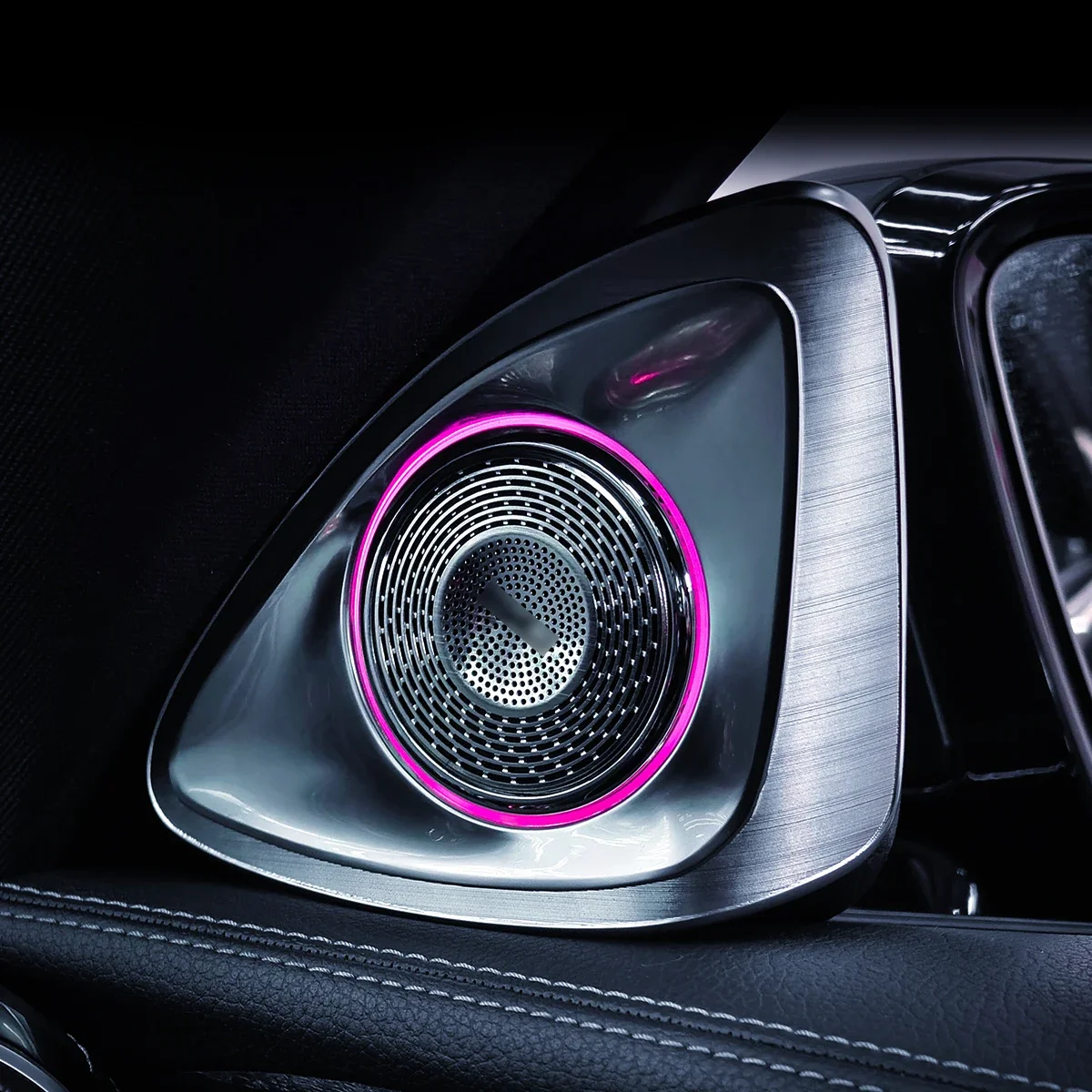 

C238 4D Rotating Tweeter with 64 Colors Ambient Light for Mercedes-Benz 2016-2022 2-Door Car Interior Lighting Upgrade