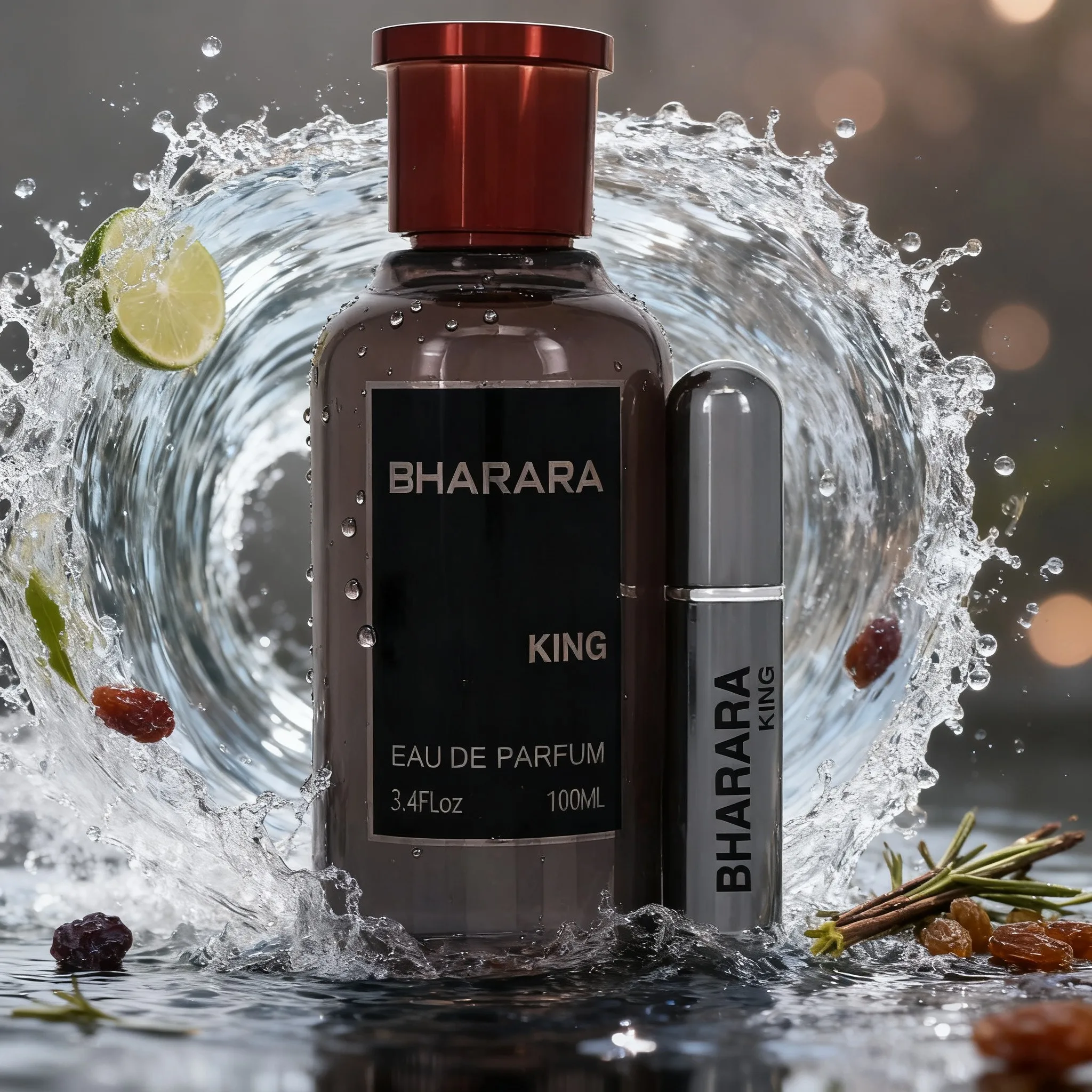 Bharara King For Men Eau de Parfum en spray, 100 ML