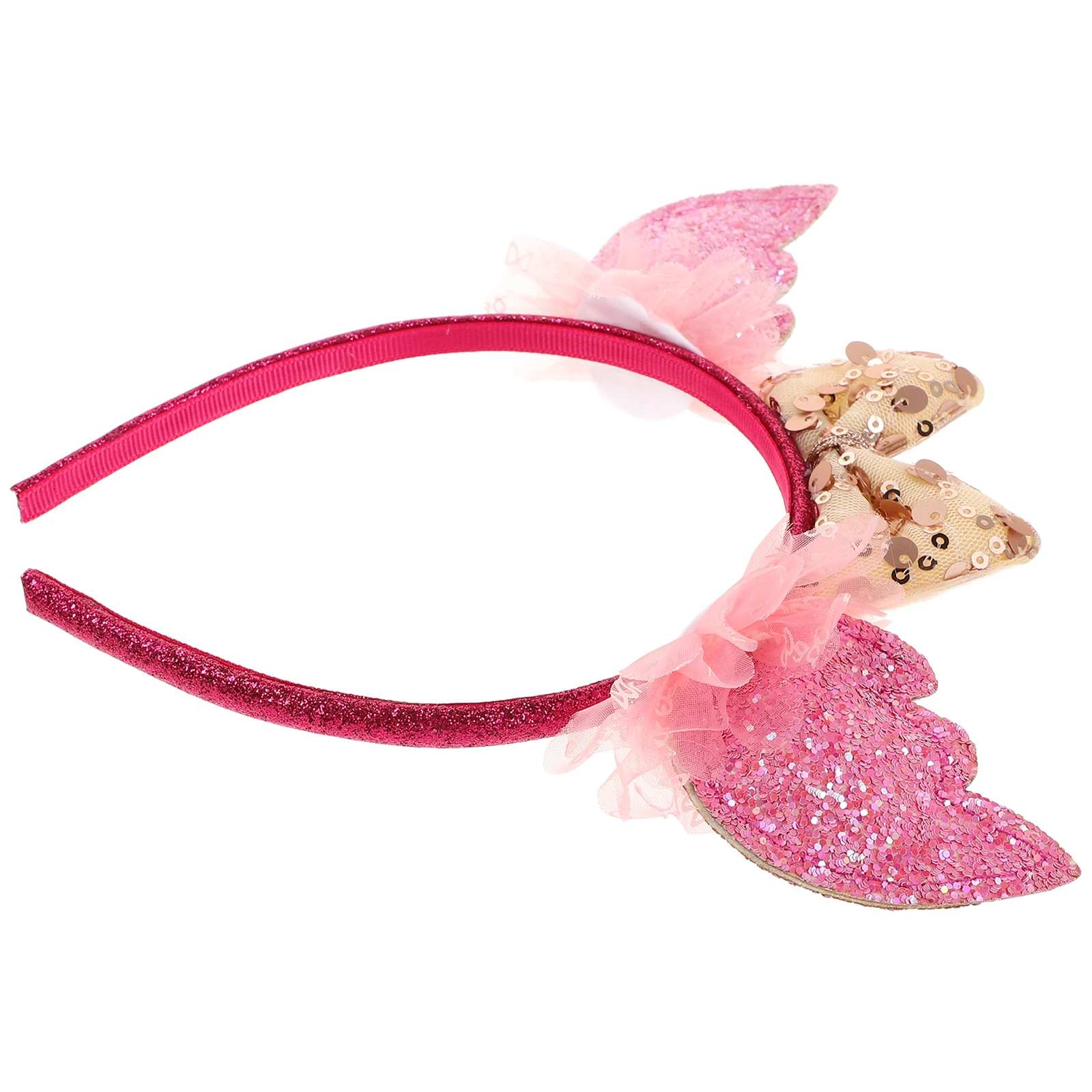 

Sequined Bow s Ear Birthday Decorations Girls Lightweight Comfort Kids Party Headb s For Children Hair Styling Tools