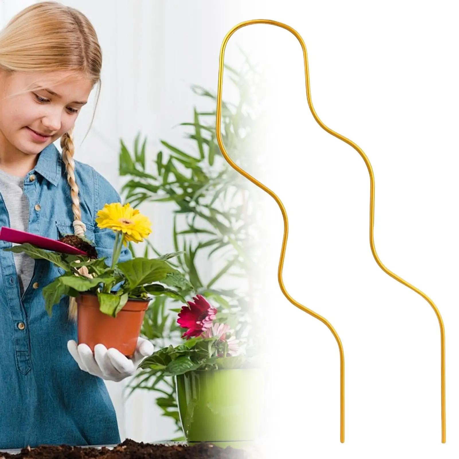 

18-дюймовая маленькая решетка для растений в горшках, подставка для овощей, декоративная решетка для гидропоники, садоводства, комнатных растений