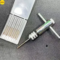 Reparación de boquilla de inyector CRIN con revestimiento, cabezales de boquilla de reparación de extracción rápida de carbono para BOSCH DENSO DELPHI SIMENS CAT CUMMINS