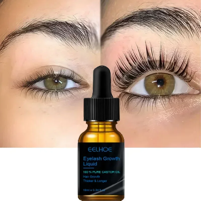 7 Days Fast Eyelash Growth Serum Natural Eyelashes Enhancer Longer Thicker Eyebrows Lift Eye Care Fuller Lashes Care New 2024