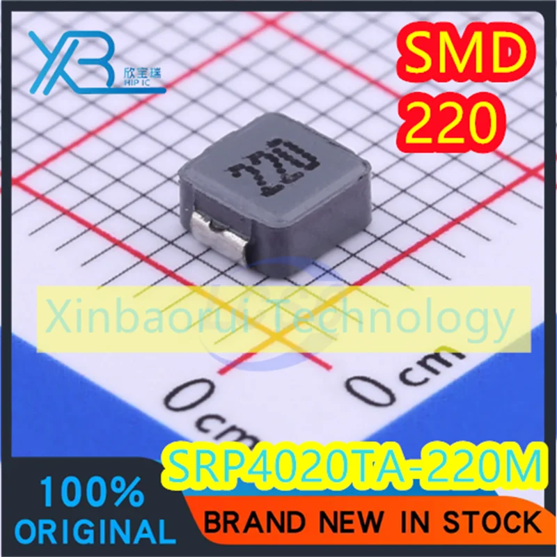 (10/100pieces) SRP4020TA-220M SMD integrated shielded power inductor 4.45x4.06x1.8 22UH 1.2A 100% brand new authentic