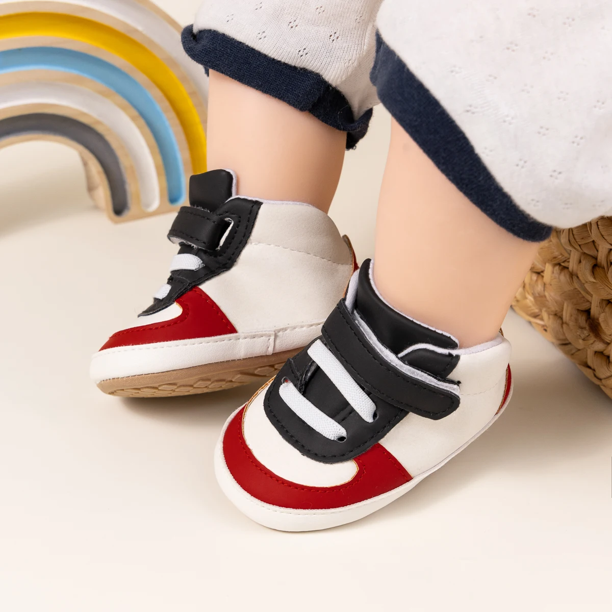 

Baby Girls Spring and Autumn New Style Fashionable Soft Cute Casual Warm Slip-on Lightweight Hot Sale Kids Flat Toddler Shoes