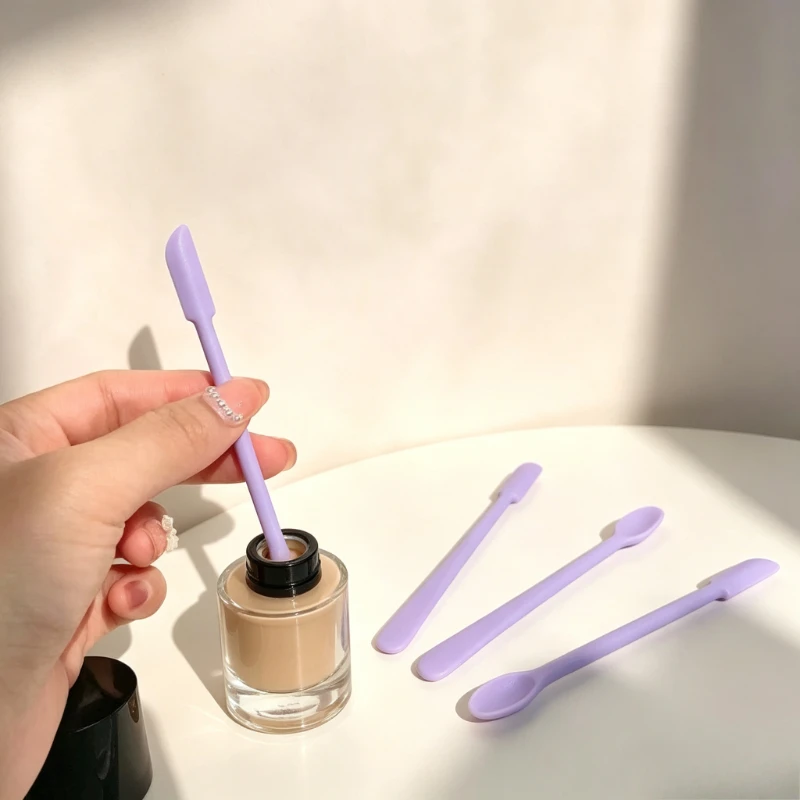 Scoop Spatula Eye Cream Foundation Face Cream Scraper Cosmetic Spoon for Skincare Sample Refill Multi-size Reusable