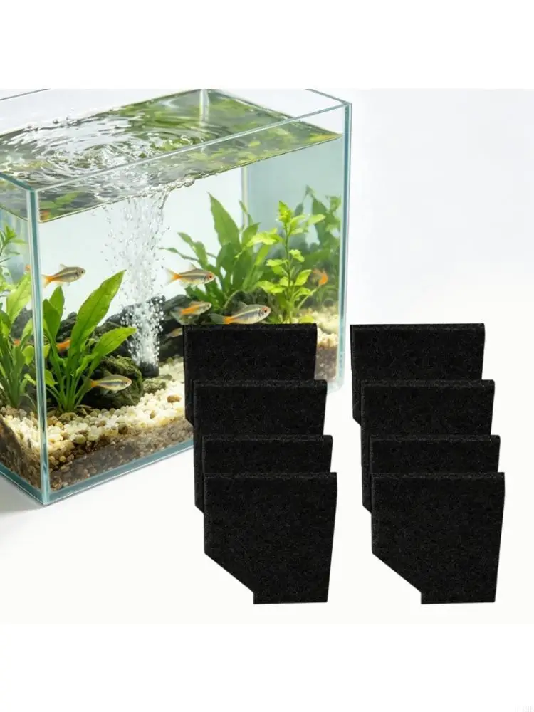 F19B Pet Fish Water Filter Set, 8pack Media Inserts for Regular Use