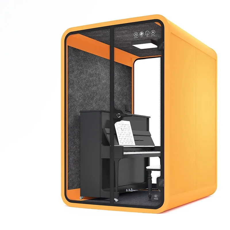 Indoor Sound Proof Prefabricated Telephone Booth  Phone Booth