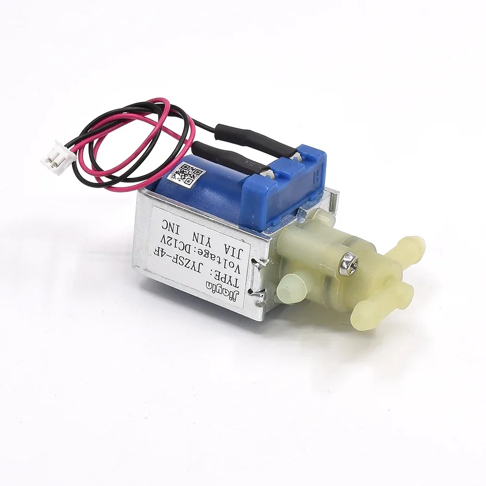 DC 12V JYZSF-4F Small 2-Position 3-Way Electric Solenoid Valve Electromagnetic Air Water Valve for Breast Suction Device