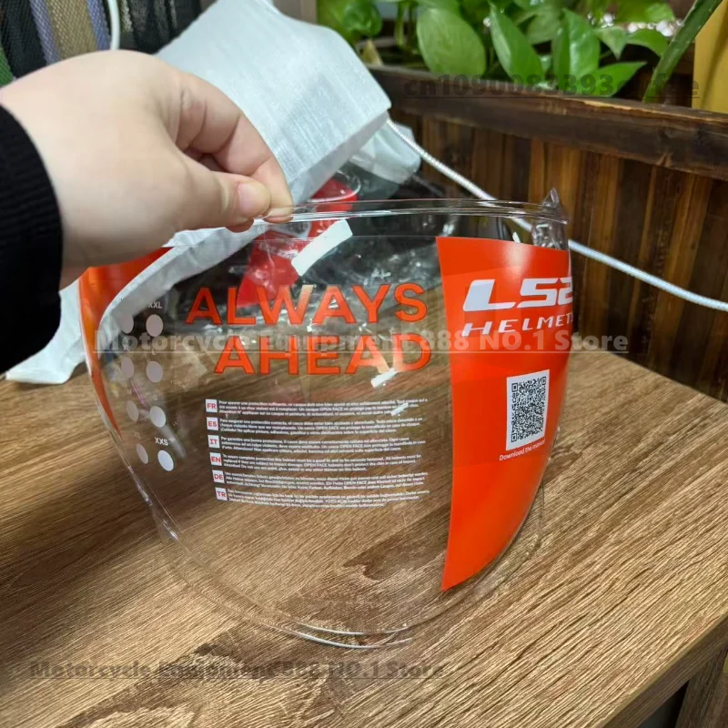 Lensa Helm LS2 OF573 TWISTER II Original LS2 TWISTER II Warna Merah Elektroplating Pelindung Matahari Masker Wajah Helm Aksesoris Helm