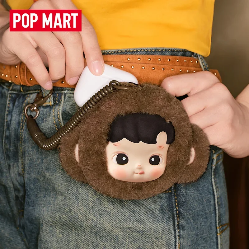 

POP MART HACIPUPU ROLLING TIME MACHINE Series Headphone Bag Anime Action Figure Guess Bag Ornament Figurines Home Decor Desktop