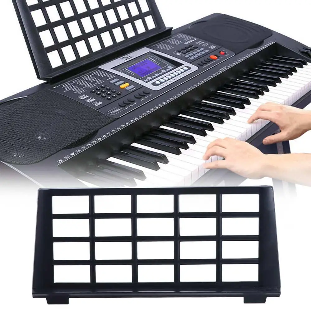 Book Support Keyboard Music Score Stand Practicing Digital Piano Electronic Organ Sheet Holder Universal Musicians