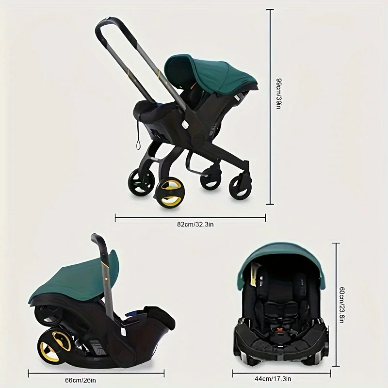 Multi-functional high profile pushchair, perfect for shopping, outings and moreBest Gifts