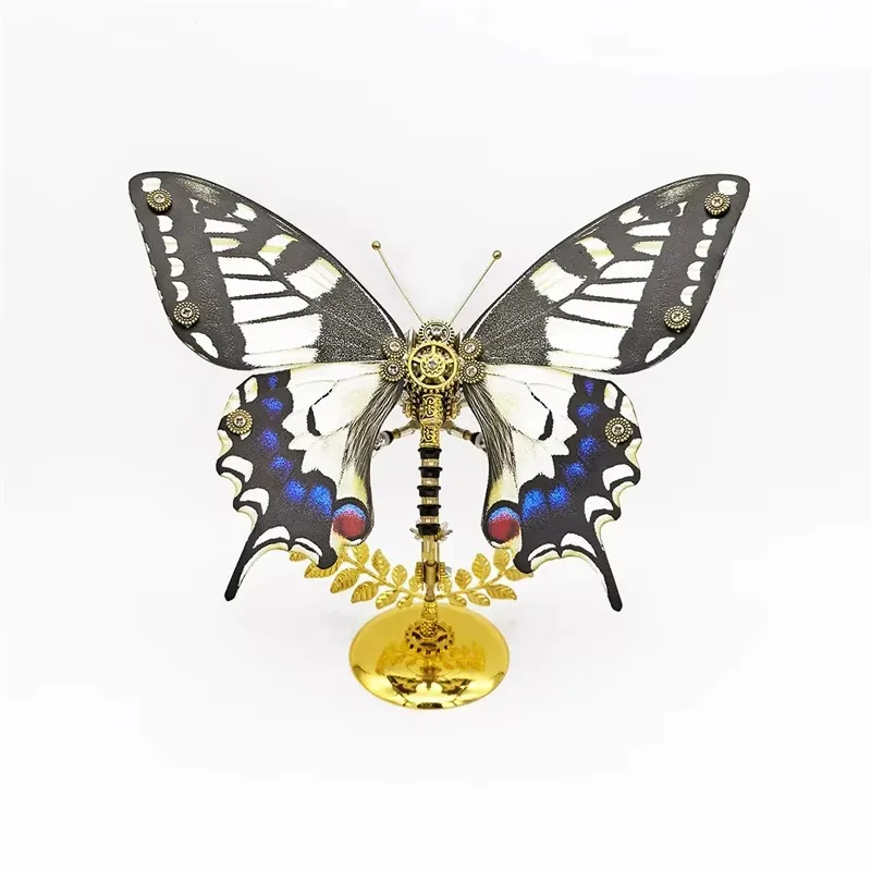 3D Puzzle Butterfly Metal Building Model Kits for Adults Kids Mechanical Steampunk Insects Toys DIY Assembly Toy Gift