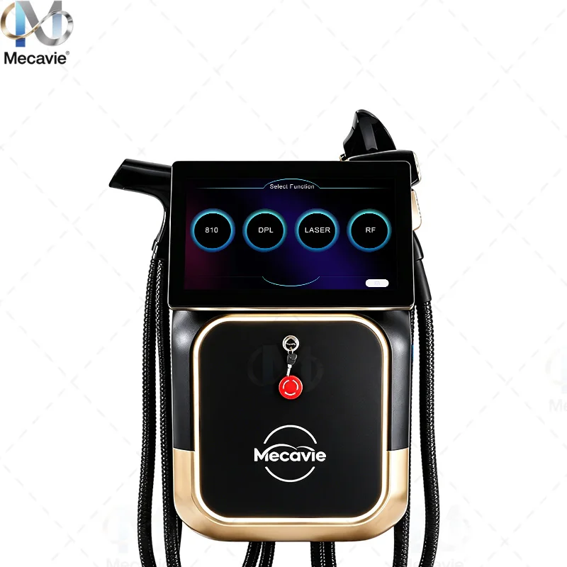 New 4-in-1 Soprano Titanium Diode Laser Depilation Machine 6 Wavelength 755/808/810/830/940/1064nm Cold Painless  Depilation image 6